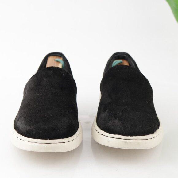 Born Womens Judy Slip On Shoes Size 7 Black Suede Flats Loafers Casual Comfy - Picture 2 of 11